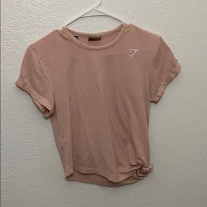 Small Pink gym shark t-shirt🧚🏼